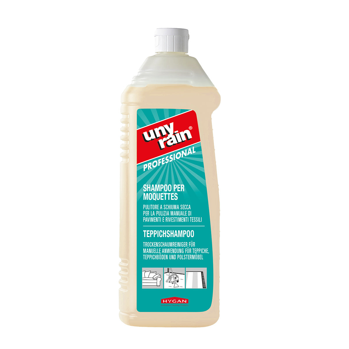 Shampoo Moquettes a Mano Hygan Unyrain - 1L