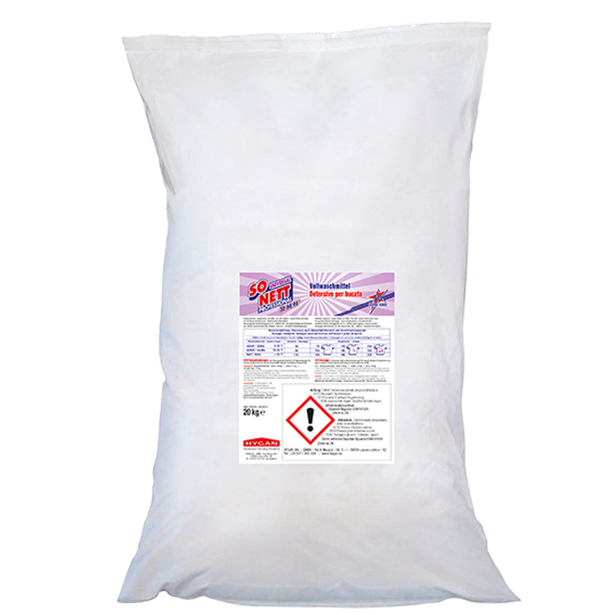 Detersivo bucato Sonett Unyrain 20 kg – Hygan