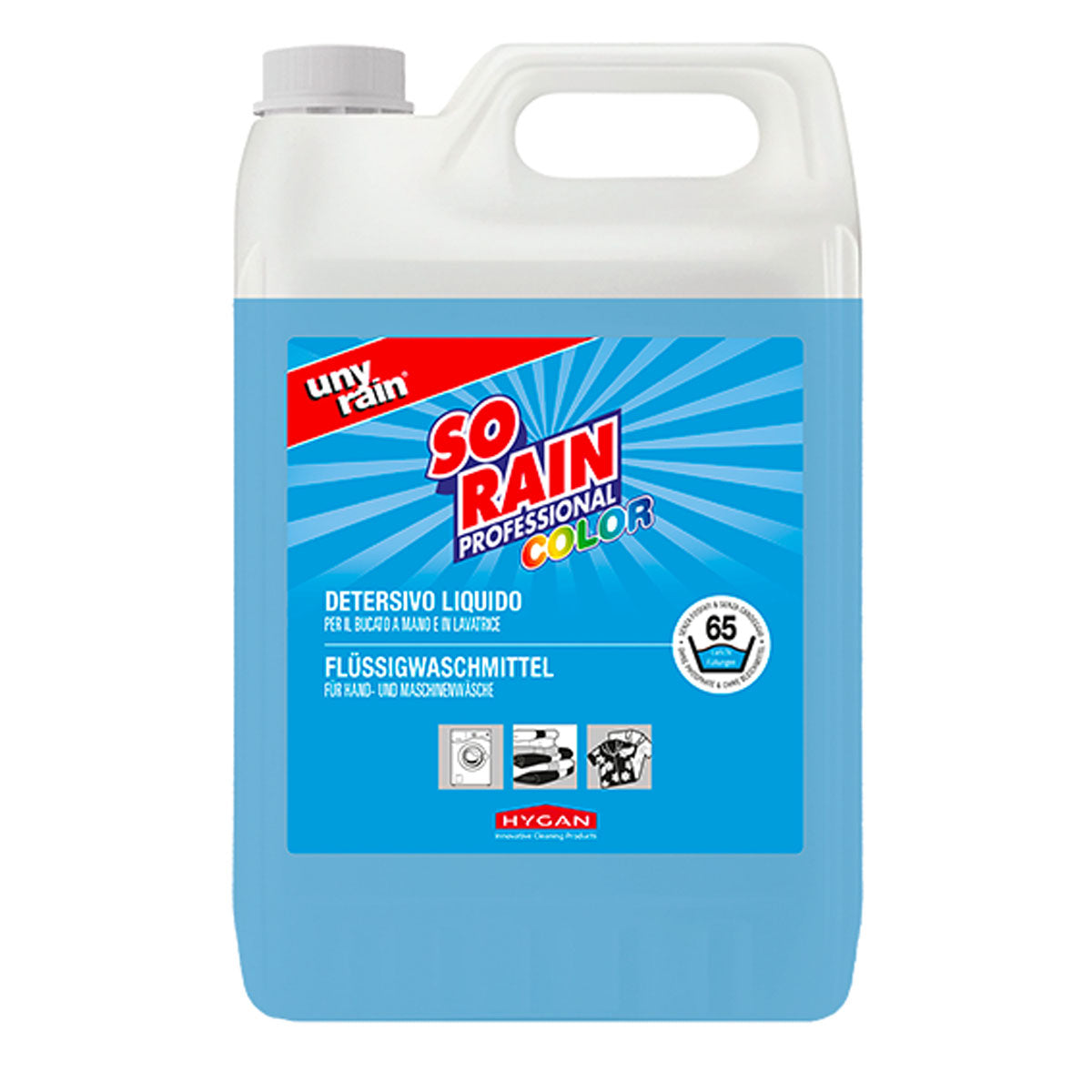 Detergente bucato capi colorati Sorain Color Unyrain 10L – Hygan