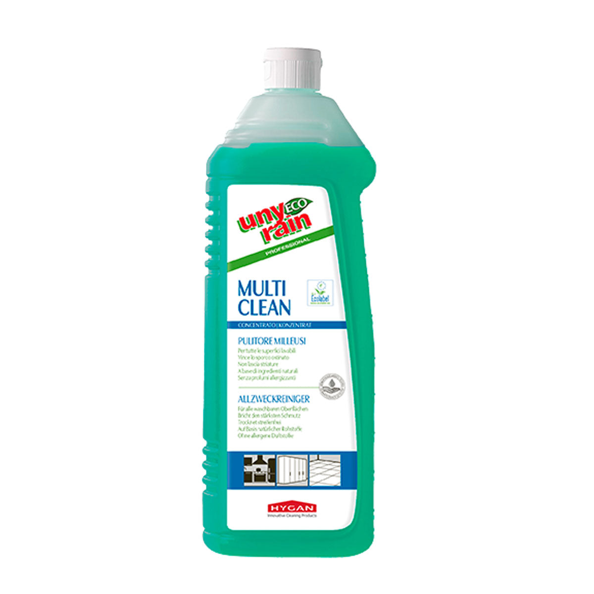 Pulitore milleusi Eco Multi Clean Unyrain 1L – Hygan