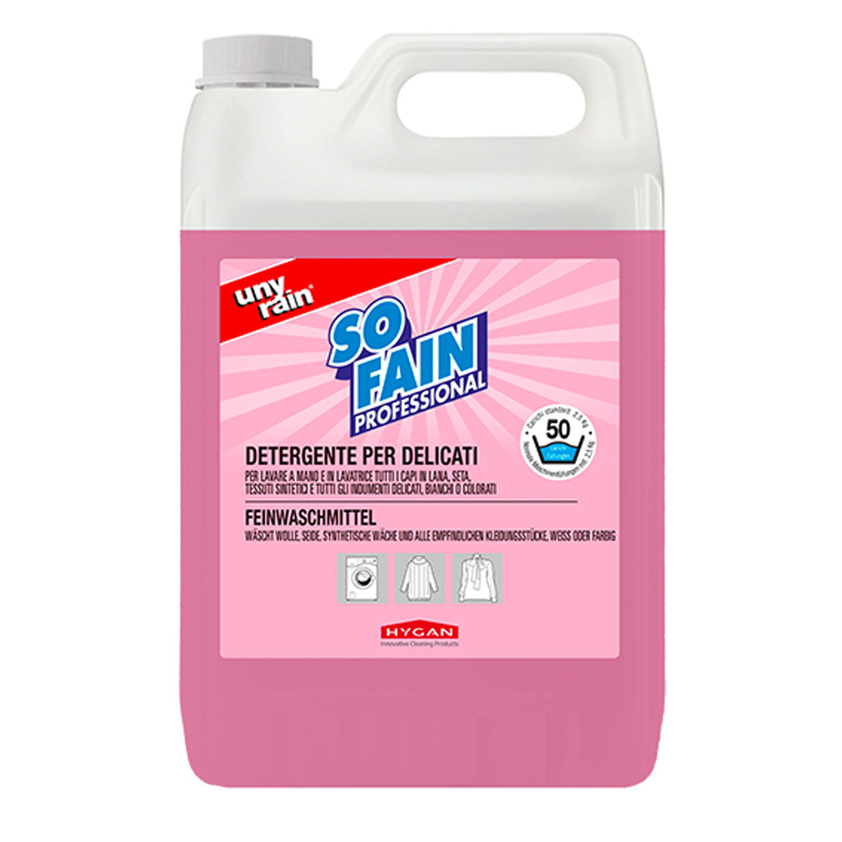 Sofain Detergente per Delicati Hygan Unyrain - 10L