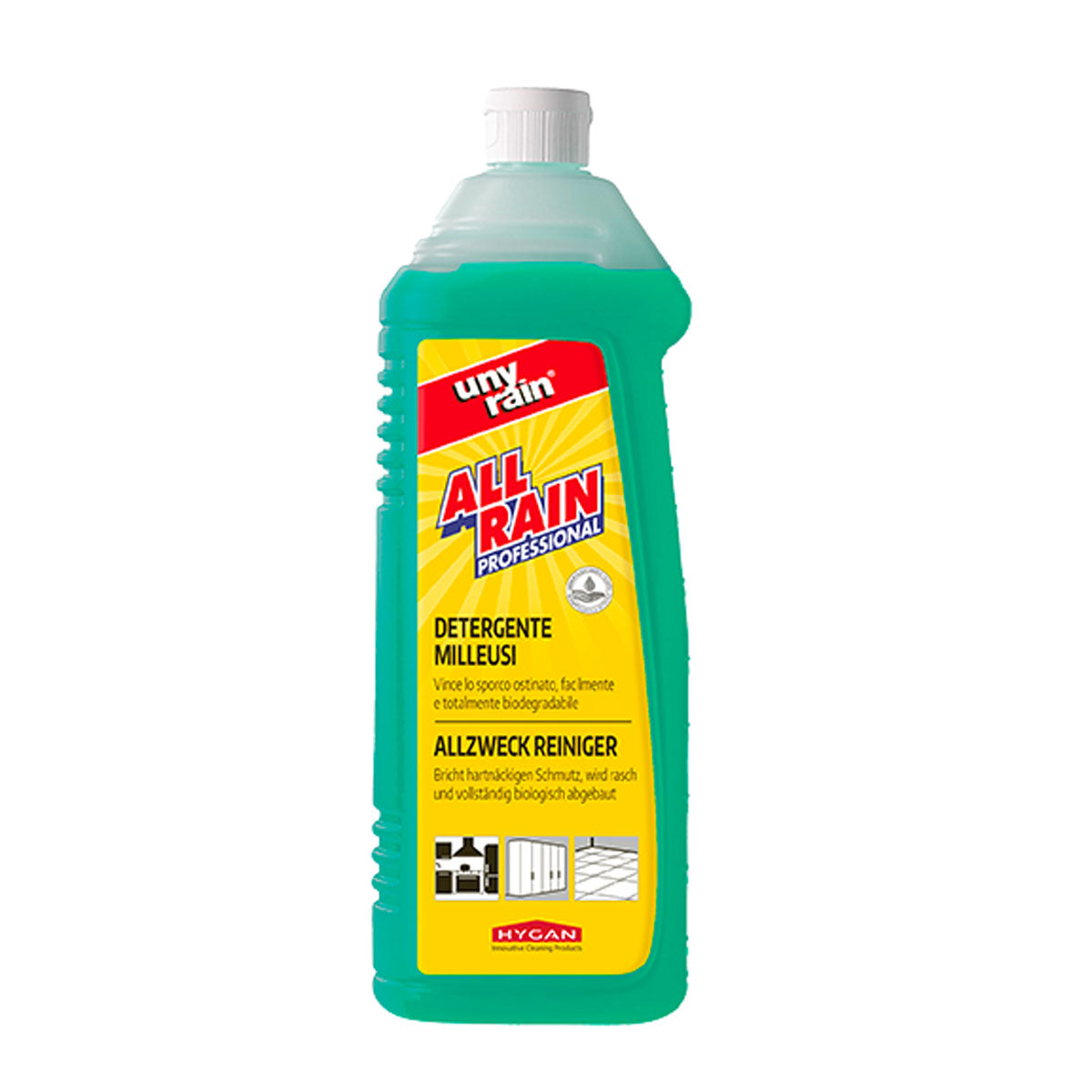 Allrain Detergente Concentrato Milleusi Hygan Unyrain - 1L