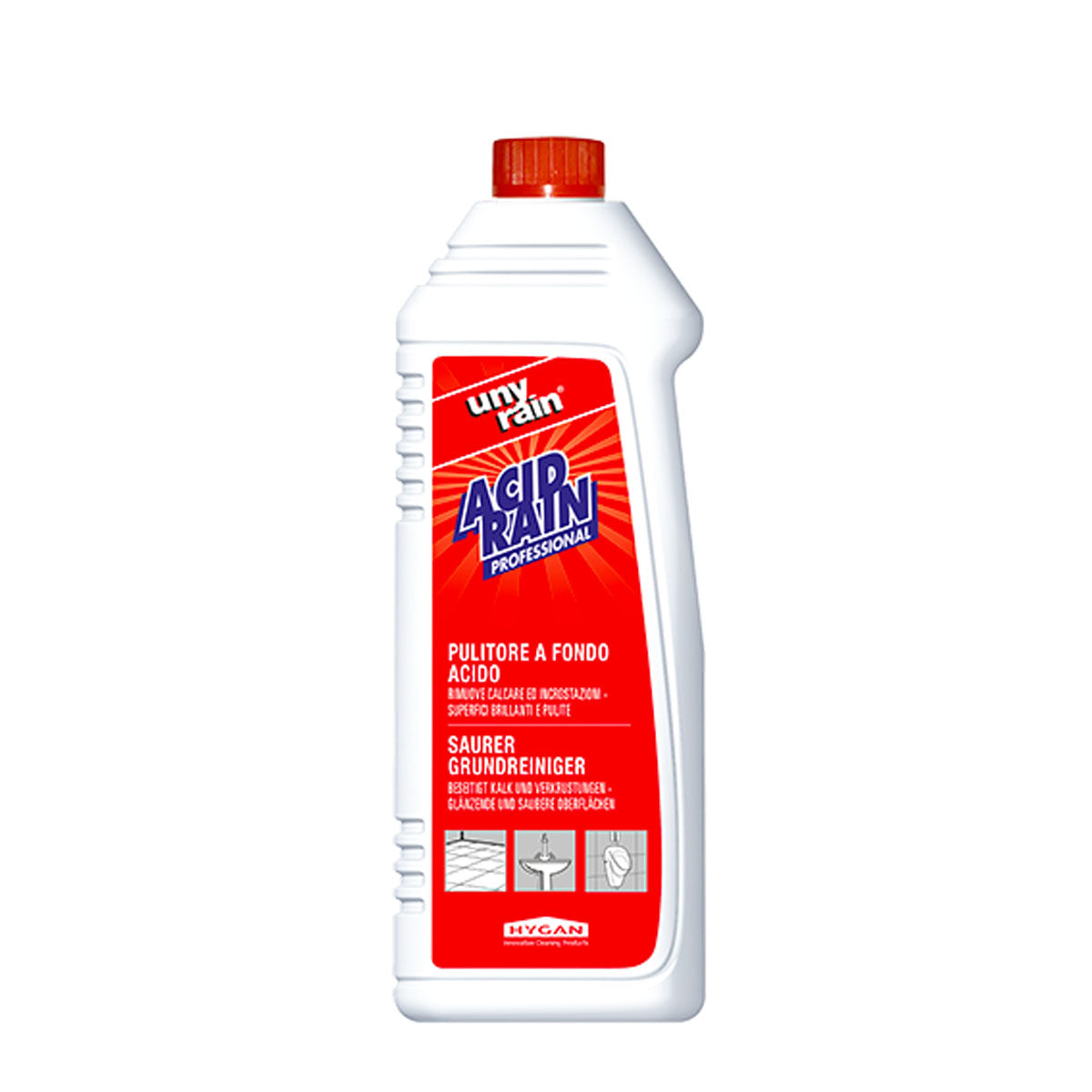 Pulitore Acido Anticalcare Hygan Unyrain Acidrain 1L