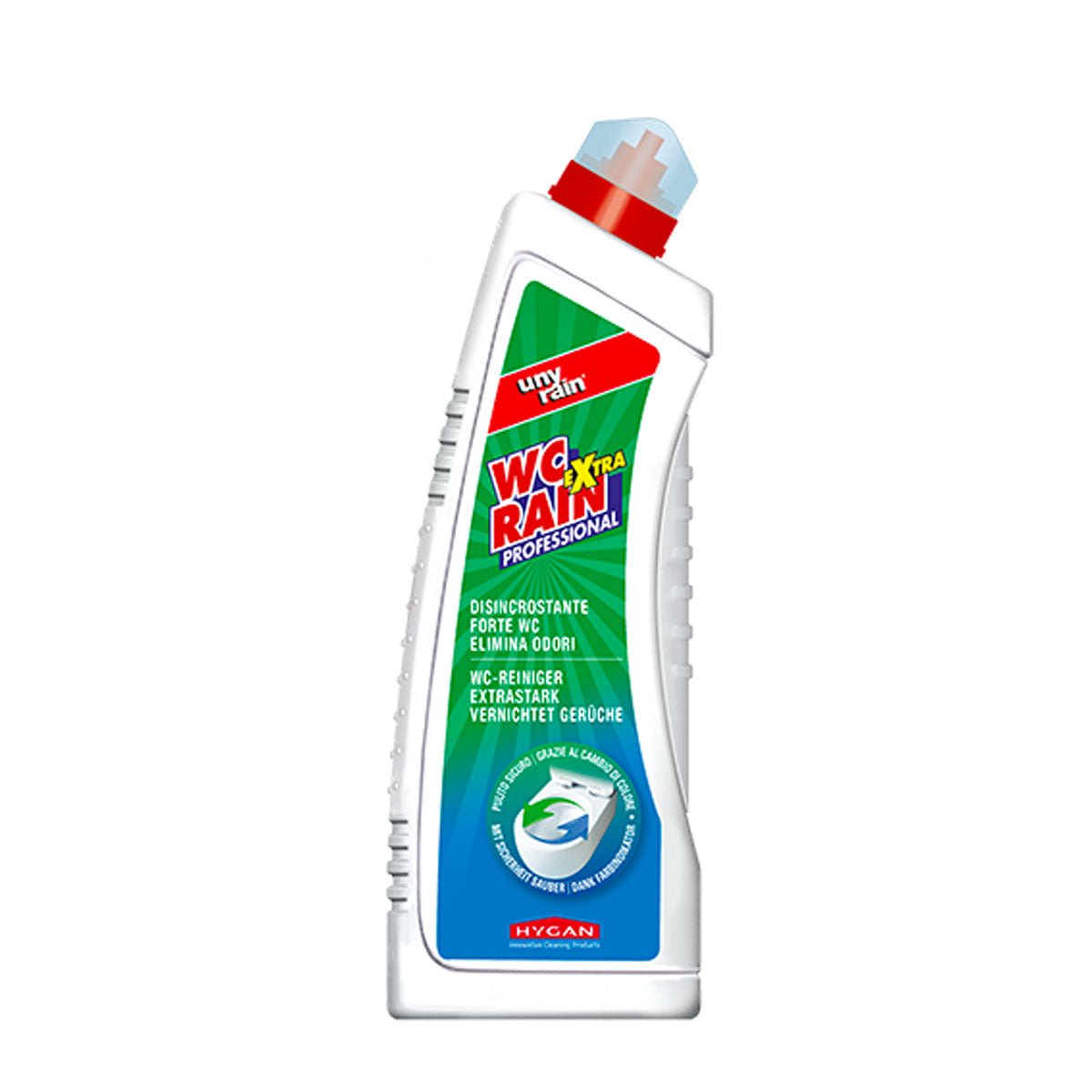 Detergente WC extra forte WC Rain Extra Unyrain 900 ml – Hygan