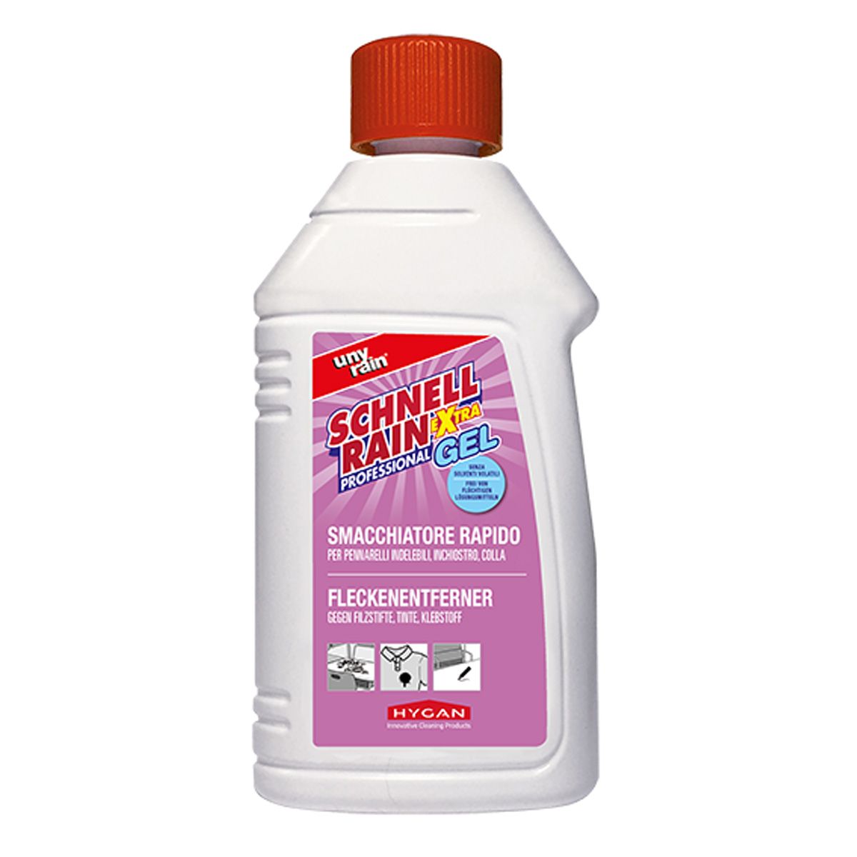 Smacchiatore Superfici Hygan Unyrain Schnellrain Extra Gel 250 ml