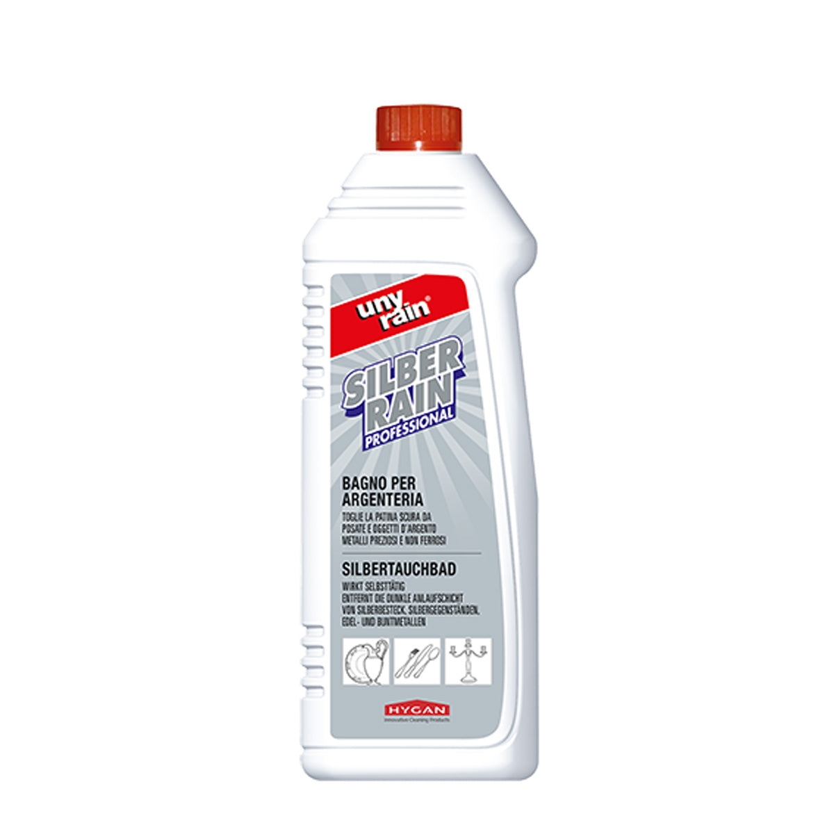 Silberrain Bagno Disossidante Argenteria Hygan Unyrain - 1L