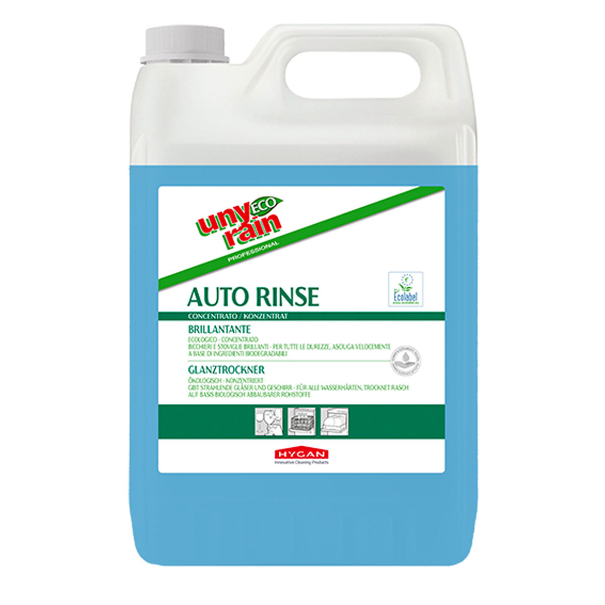Brillantante lavastoviglie professionale Auto Rinse 20L – Hygan