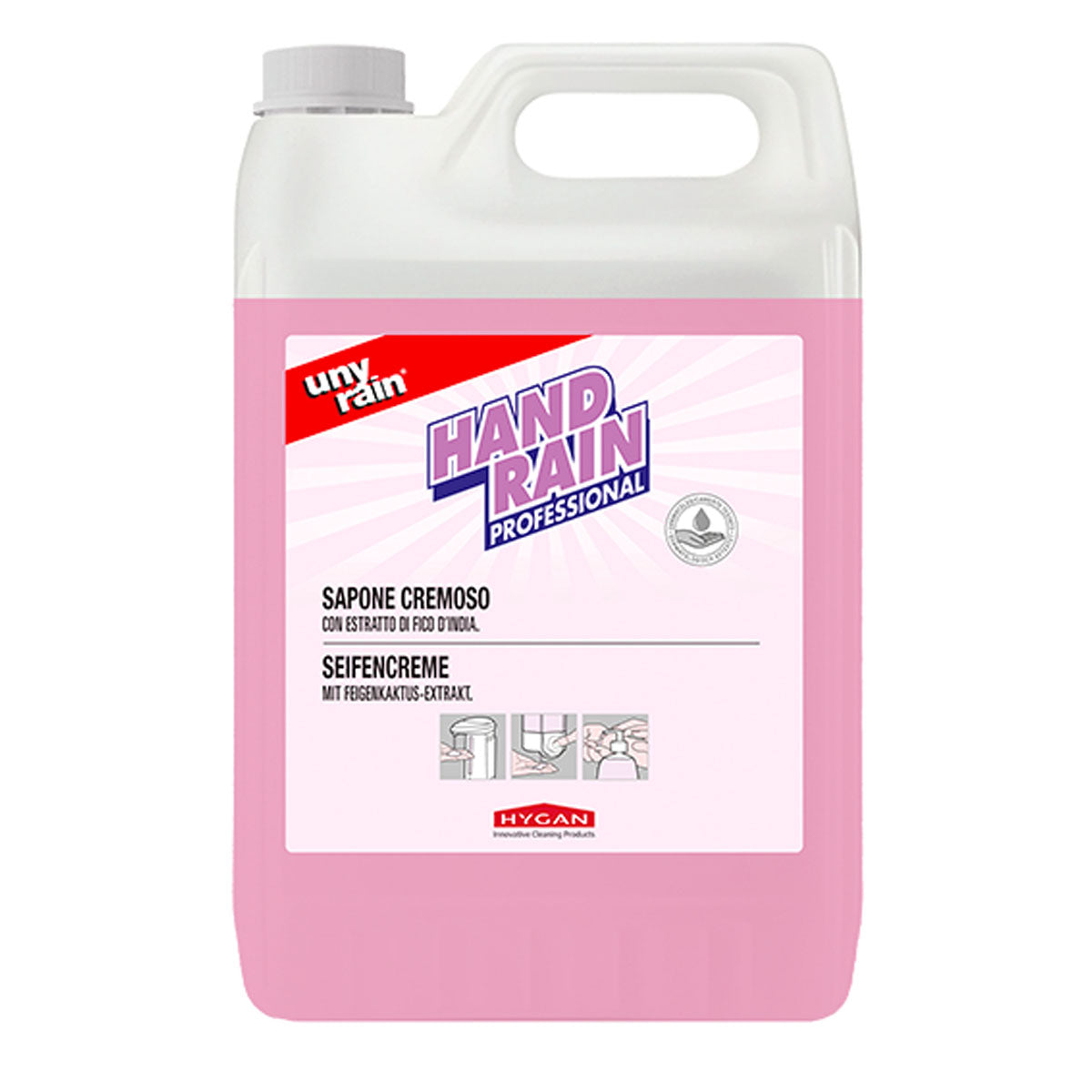 Sapone Liquido Mani Professionale Hygan Unyrain Handrain 5L