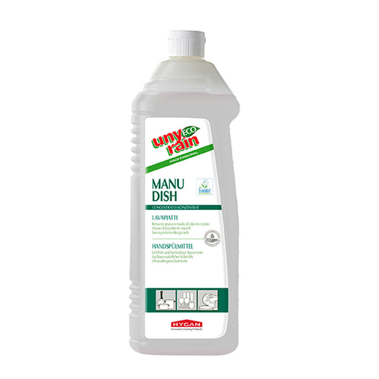 Detersivo piatti ecologico Eco Manu Dish Unyrain 1 L – Hygan