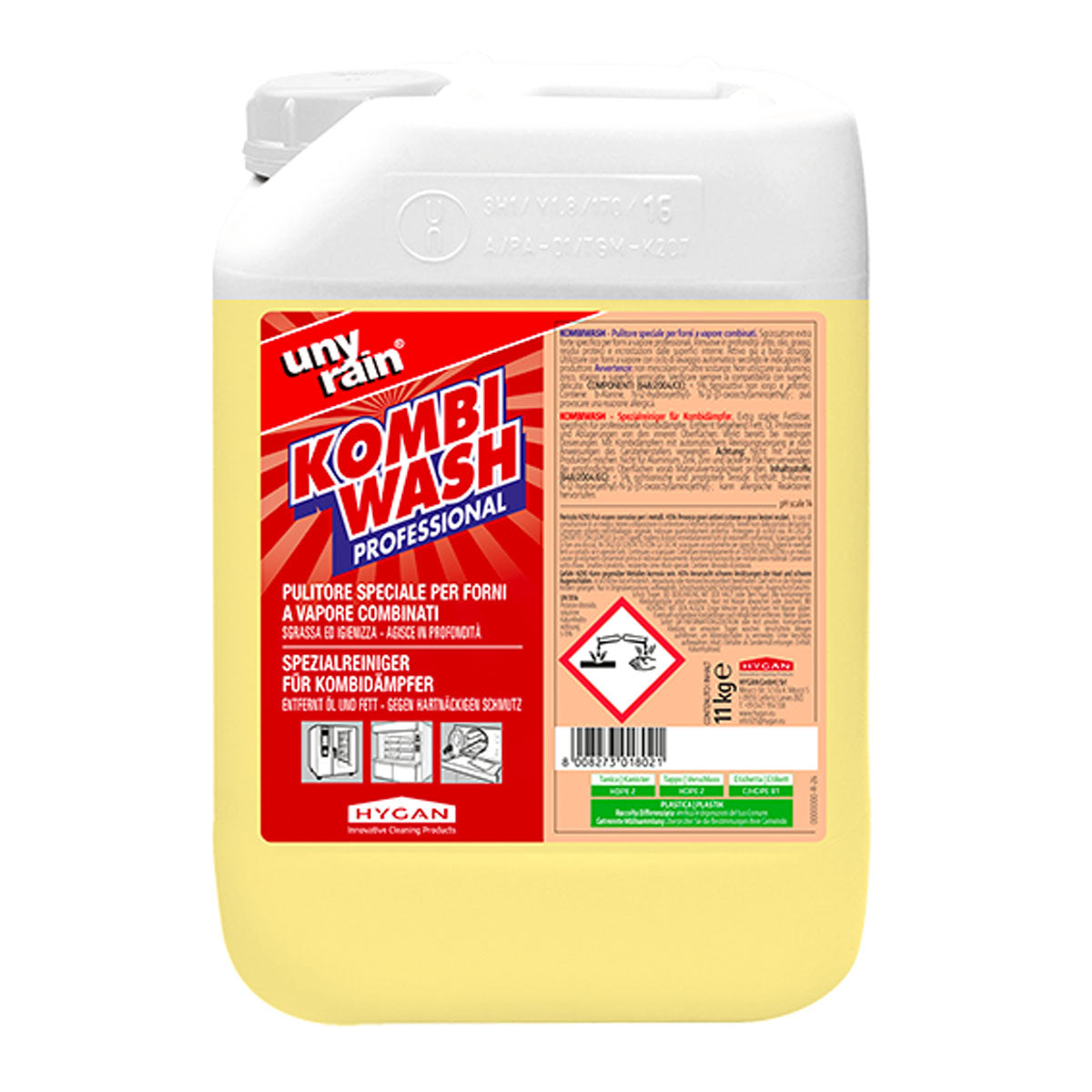 Detergente forni combinati Kombiwash Unyrain 11 kg – Hygan