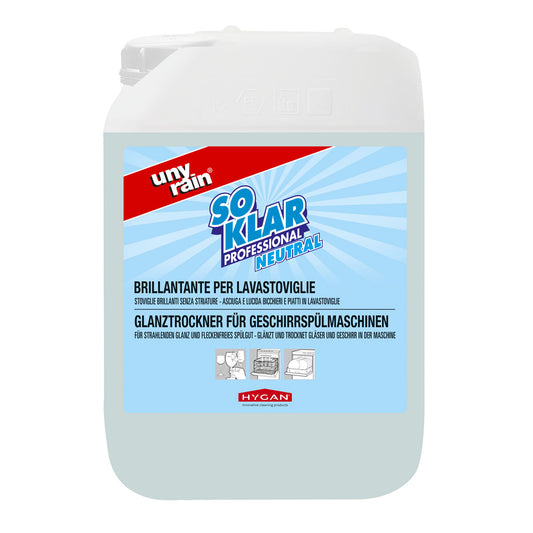Brillantante Lavastoviglie Professionale Hygan Soklar Neutral 10L