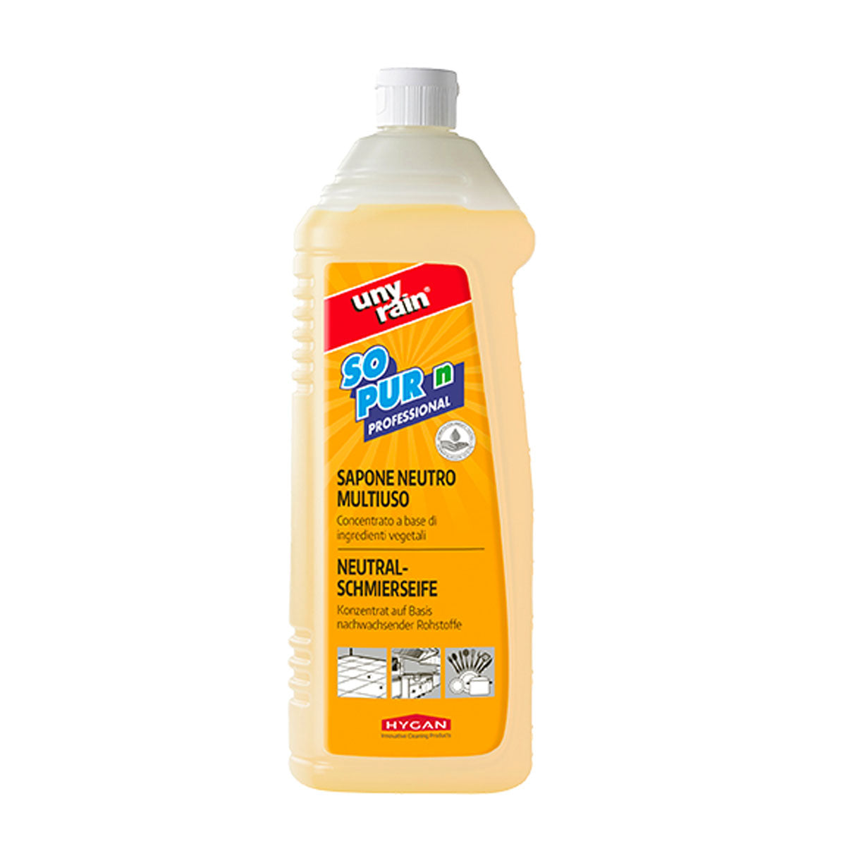 Sopur N Sapone Neutro Multiuso Hygan Unyrain - 1L