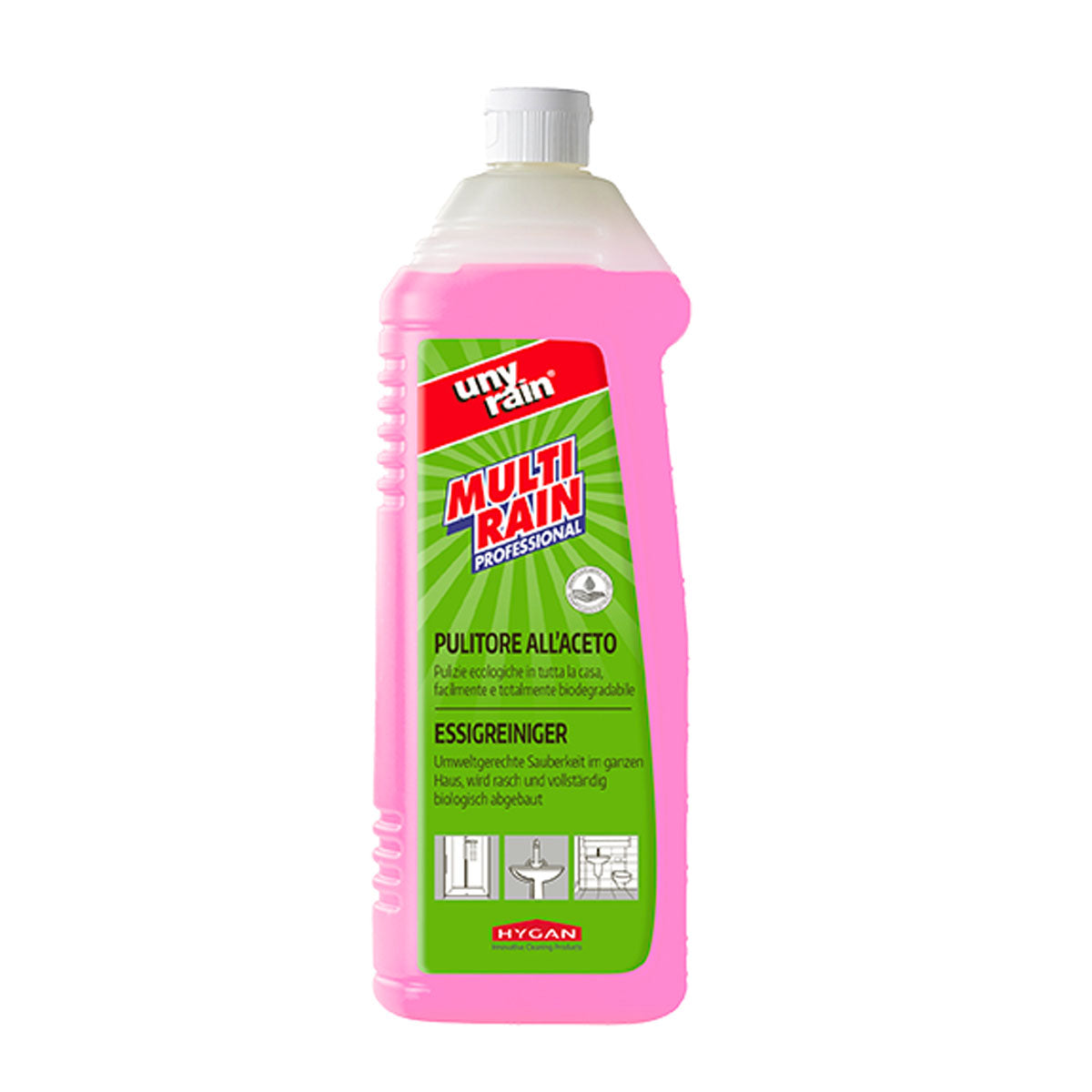 Multirain Detergente Universale all'Aceto Hygan Unyrain - 1L