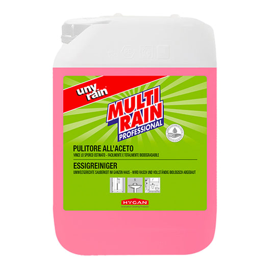 Multirain Detergente Universale all'Aceto Hygan Unyrain - 10L