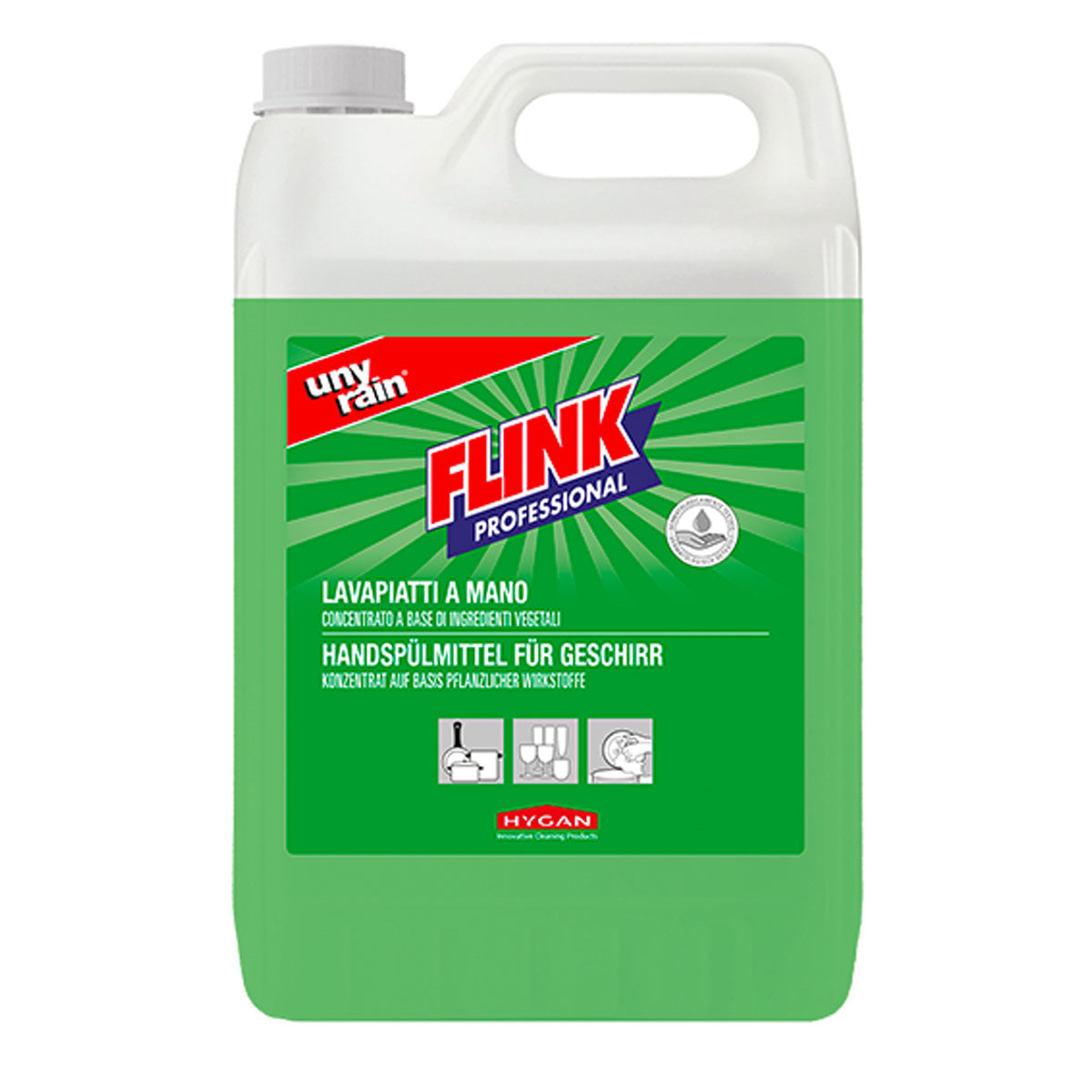 Flink Lavapiatti a Mano Ecologico Hygan Unyrain - 20L