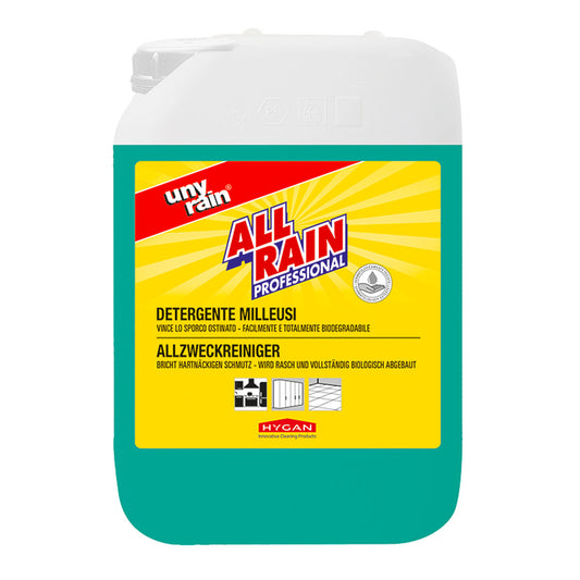 Allrain Detergente Concentrato Milleusi Hygan Unyrain - 10L