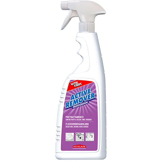 Smacchiatore pretrattante Active Remover Unyrain 750 ml – Hygan