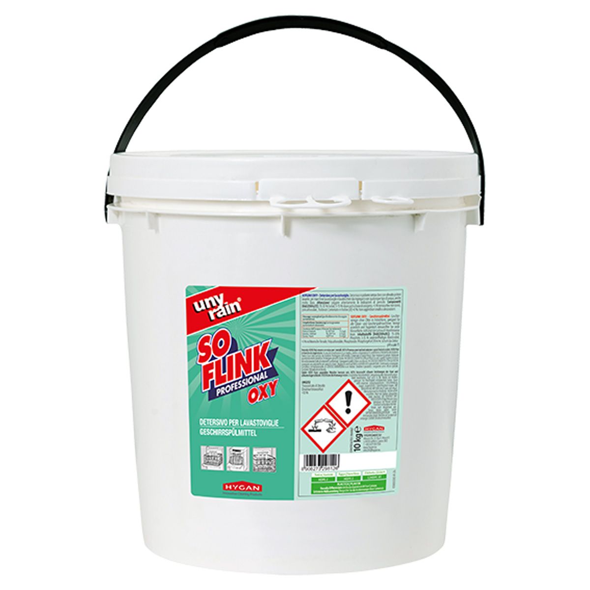 Detersivo lavastoviglie ossigeno attivo Soflink Oxy Unyrain 10 kg – Hygan