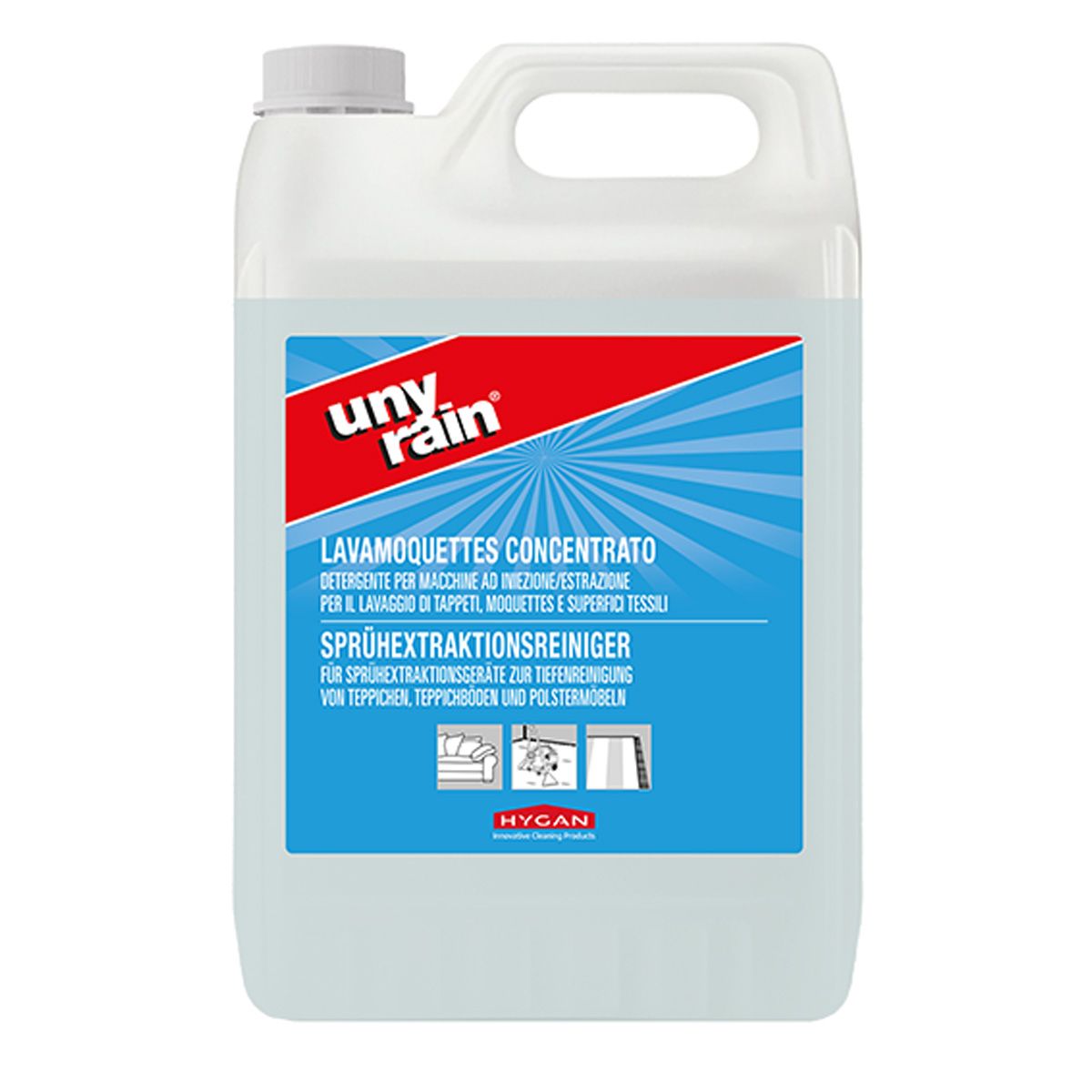 Lavamoquettes Concentrato Hygan Unyrain - 10L